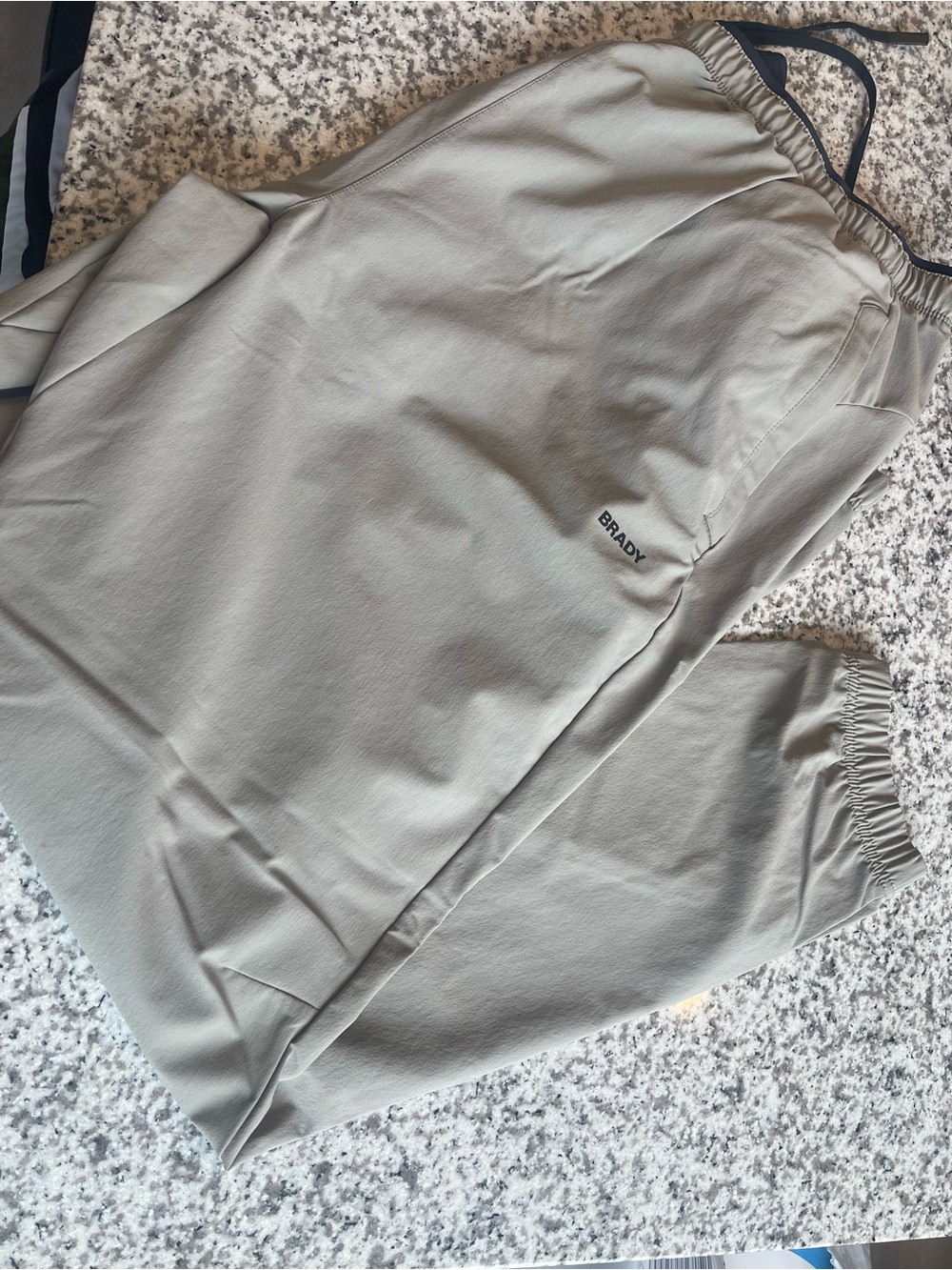 BRADY Men's Light Gray Jogger Sweatpants